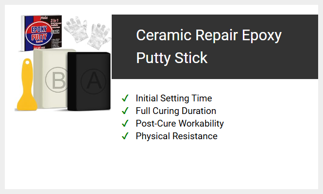 Ceramic Repair Epoxy Putty Stick