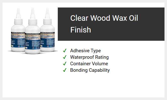 Clear Wood Wax Oil Finish