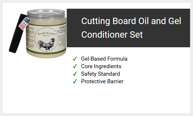 Cutting Board Oil and Gel Conditioner Set
