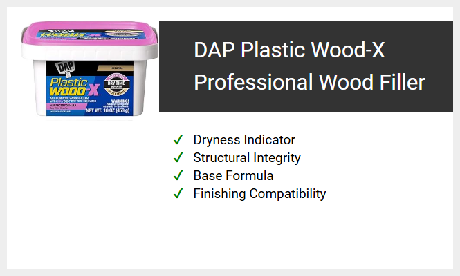 DAP Plastic Wood-X Professional Wood Filler