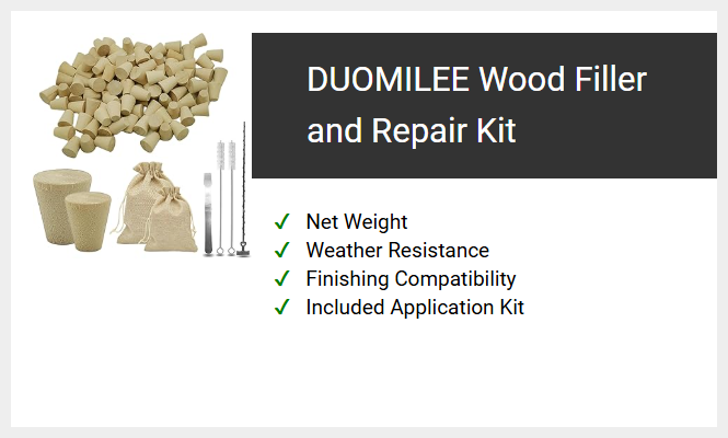 DUOMILEE Wood Filler and Repair Kit