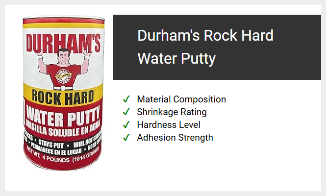 Durham's Rock Hard Water Putty
