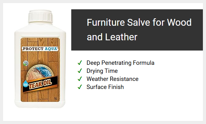 Furniture Salve for Wood and Leather