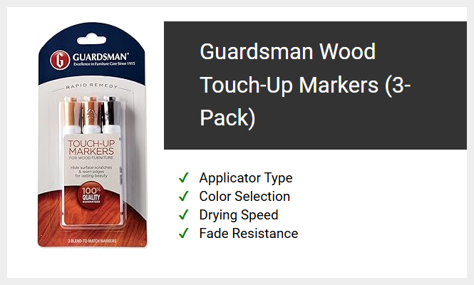 Guardsman Wood Touch-Up Markers (3-Pack)