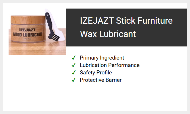 IZEJAZT Stick Furniture Wax Lubricant