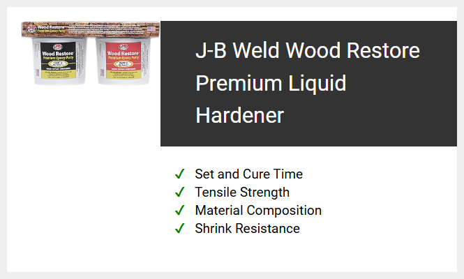 J-B Weld Wood Restore Premium Liquid Hardener