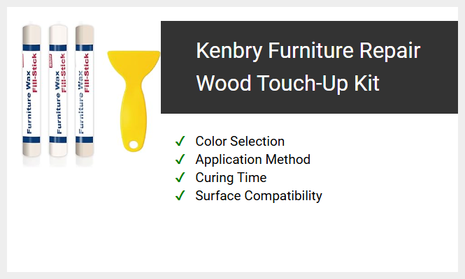 Kenbry Furniture Repair Wood Touch-Up Kit
