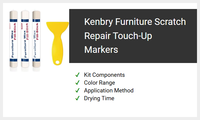 Kenbry Furniture Scratch Repair Touch-Up Markers