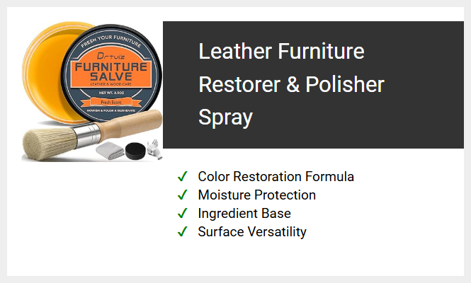 Leather Furniture Restorer & Polisher Spray