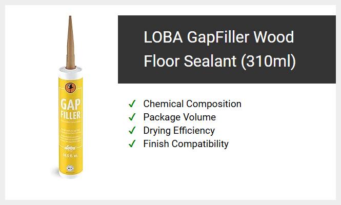 LOBA GapFiller Wood Floor Sealant (310ml)