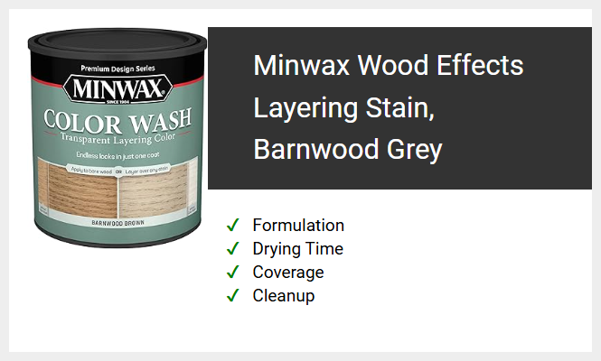 Minwax Wood Effects Layering Stain, Barnwood Grey