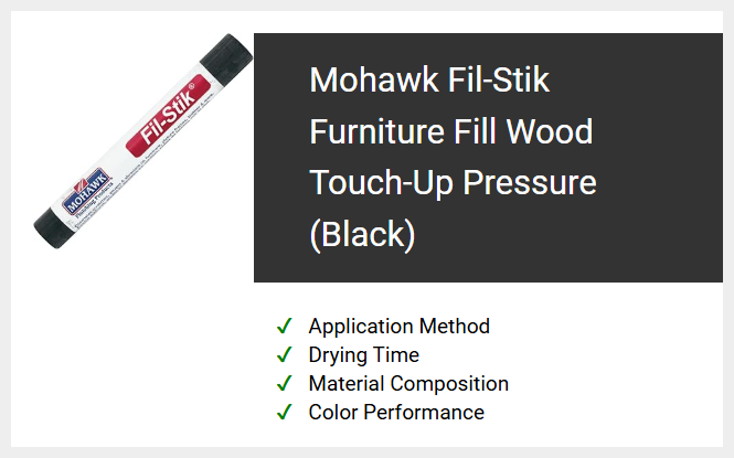 Mohawk Fil-Stik Furniture Fill Wood Touch-Up Pressure (Black)