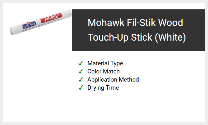 Mohawk Fil-Stik Wood Touch-Up Stick (White)