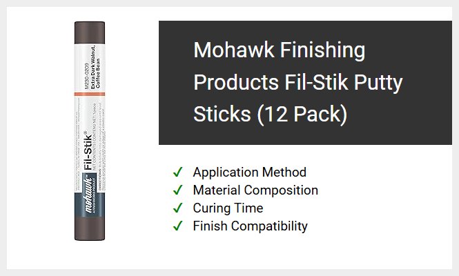 Mohawk Finishing Products Fil-Stik Putty Sticks (12 Pack)