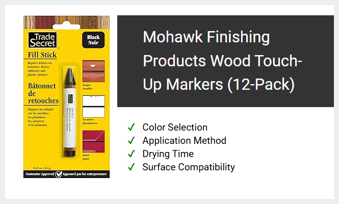 Mohawk Finishing Products Wood Touch-Up Markers (12-Pack)