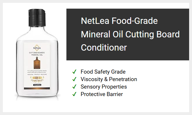 NetLea Food-Grade Mineral Oil Cutting Board Conditioner