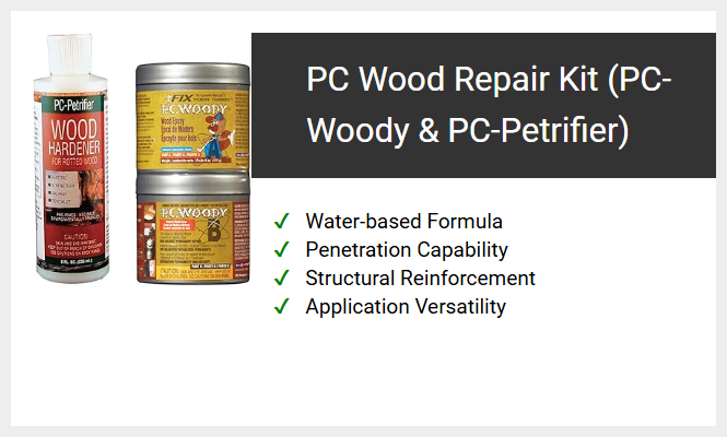 PC Wood Repair Kit (PC-Woody & PC-Petrifier)