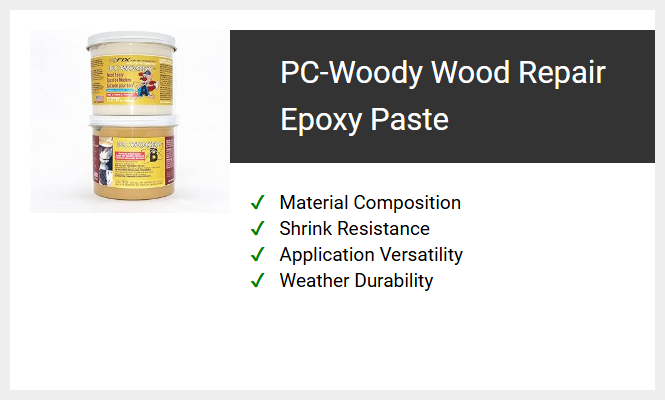 PC-Woody Wood Repair Epoxy Paste