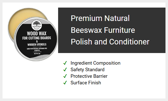 Premium Natural Beeswax Furniture Polish and Conditioner