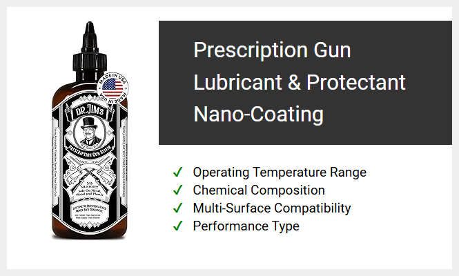 Prescription Gun Lubricant & Protectant Nano-Coating