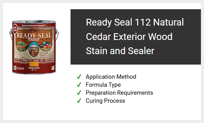 Ready Seal 112 Natural Cedar Exterior Wood Stain and Sealer