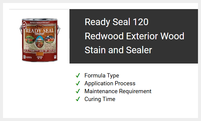 Ready Seal 120 Redwood Exterior Wood Stain and Sealer