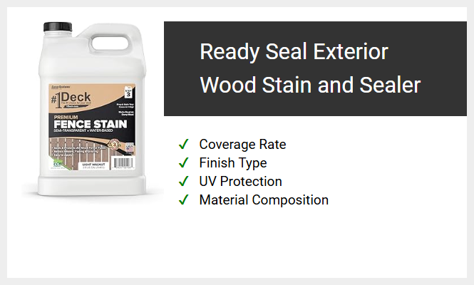 Ready Seal Exterior Wood Stain and Sealer