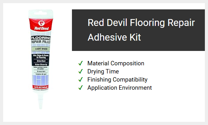 Red Devil Flooring Repair Adhesive Kit