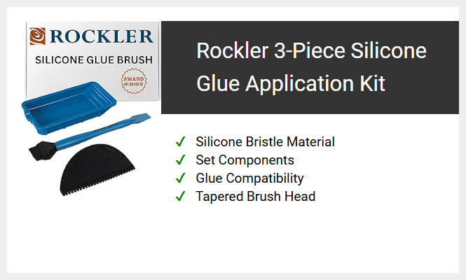 Rockler 3-Piece Silicone Glue Application Kit