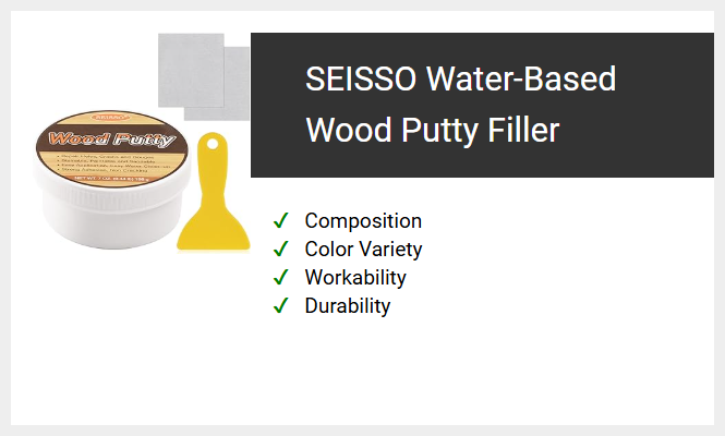 SEISSO Water-Based Wood Putty Filler