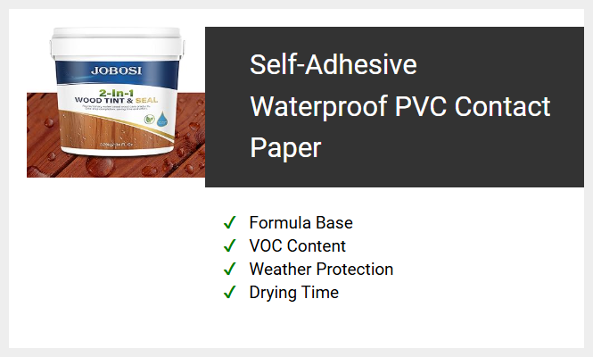 Self-Adhesive Waterproof PVC Contact Paper