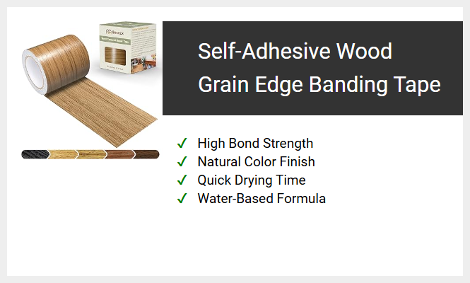 Self-Adhesive Wood Grain Edge Banding Tape