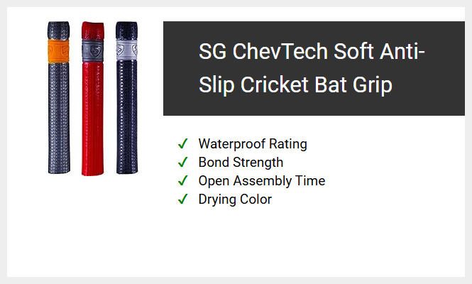 SG ChevTech Soft Anti-Slip Cricket Bat Grip