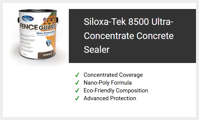 Siloxa-Tek 8500 Ultra-Concentrate Concrete Sealer