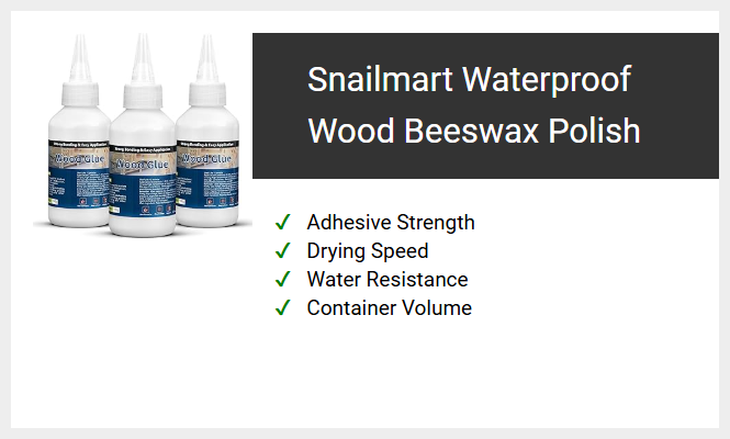 Snailmart Waterproof Wood Beeswax Polish