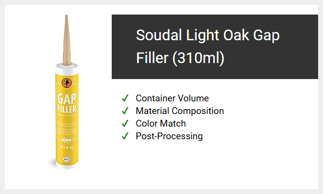 Soudal Light Oak Gap Filler (310ml)