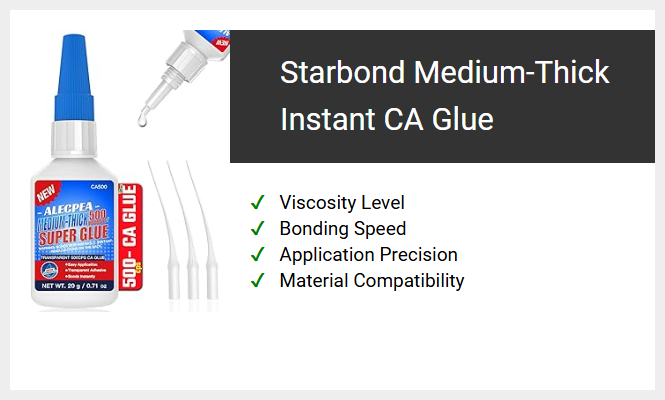 Starbond Medium-Thick Instant CA Glue
