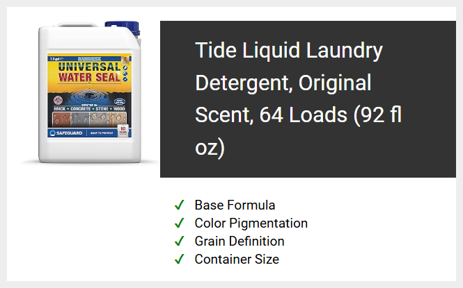 Tide Liquid Laundry Detergent, Original Scent, 64 Loads (92 fl oz)