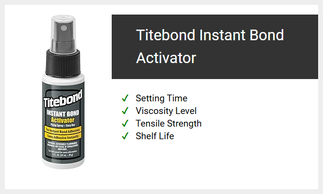 Titebond Instant Bond Activator