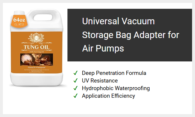 Universal Vacuum Storage Bag Adapter for Air Pumps