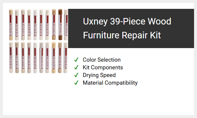 Uxney 39-Piece Wood Furniture Repair Kit