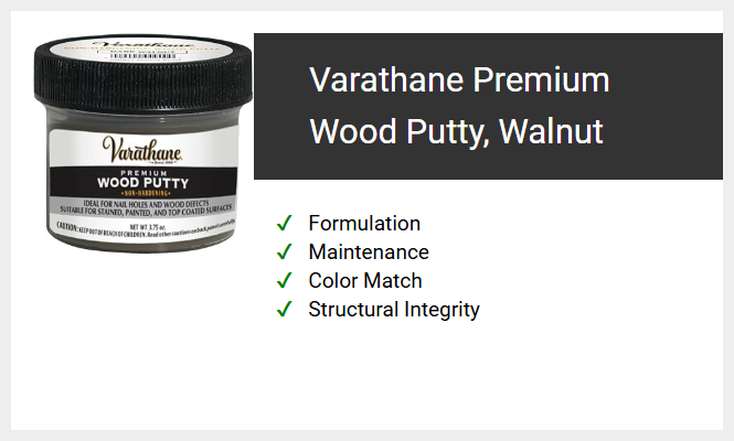 Varathane Premium Wood Putty, Walnut