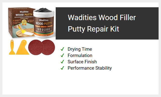 Wadities Wood Filler Putty Repair Kit
