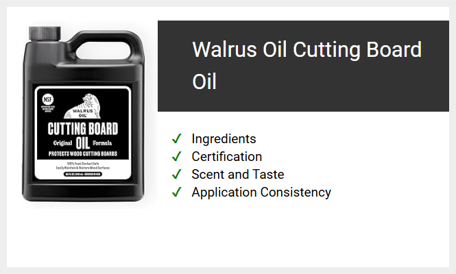 Walrus Oil Cutting Board Oil
