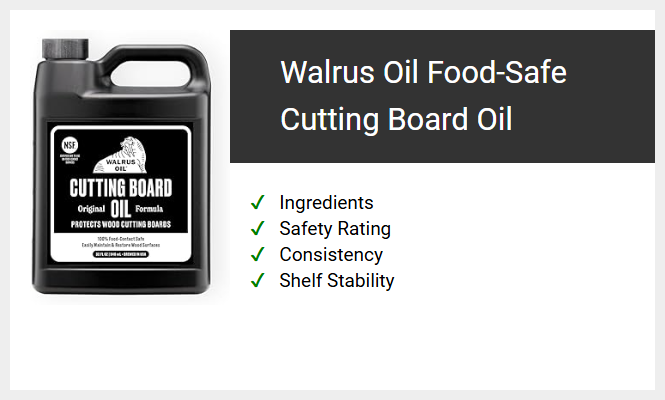 Walrus Oil Food-Safe Cutting Board Oil