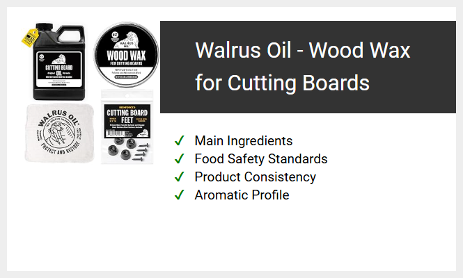 Walrus Oil - Wood Wax for Cutting Boards