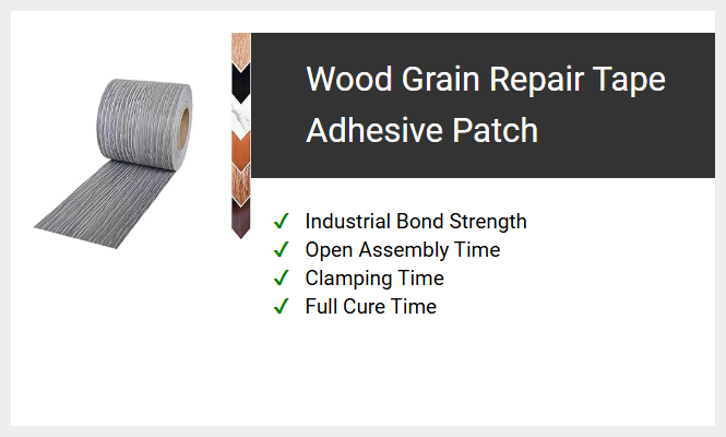 Wood Grain Repair Tape Adhesive Patch