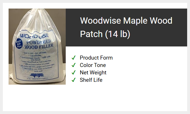 Woodwise Maple Wood Patch (14 lb)