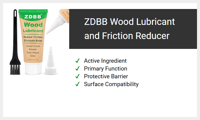 ZDBB Wood Lubricant and Friction Reducer