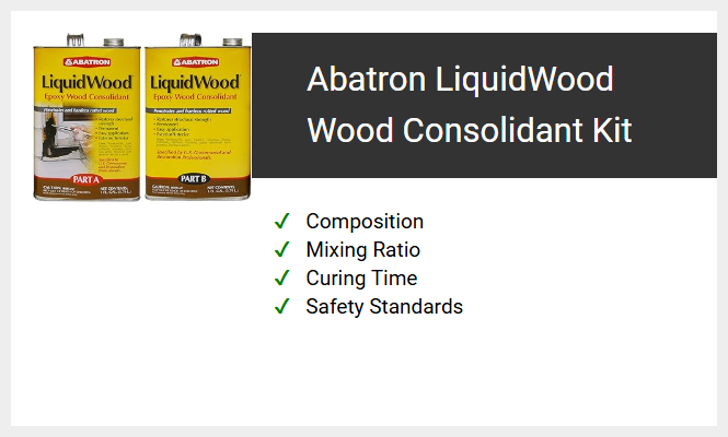 Abatron LiquidWood Wood Consolidant Kit